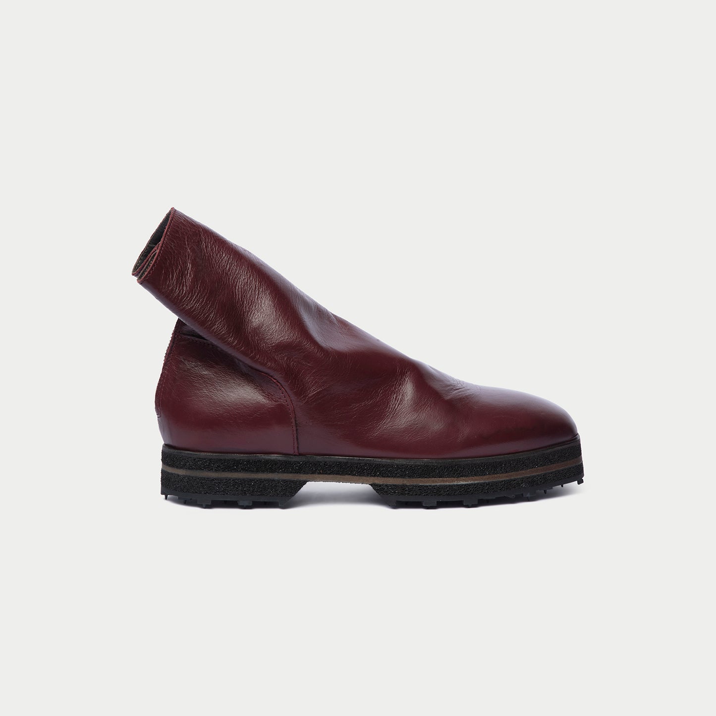 PX ZIP-UP RUBBER GATSBY BORDEAUX